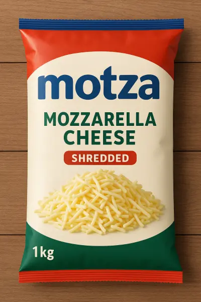 تصميم كيس للجبنة الموزيلا 1كجم Motza