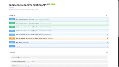 Tamkeen — Course Recommendation System