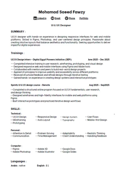 CV Writing ATS