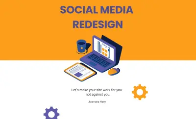 إعادة تصميم مشروعك بشكل احترافي وعصري