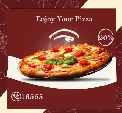 Pizza Shop Social Media Design