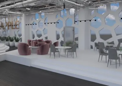 تصميم داخلي شركه اداريه