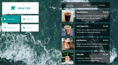 تطبيق ويب «Wave Cafe» لإدارة مقهى باستخدام Laravel وPHP
