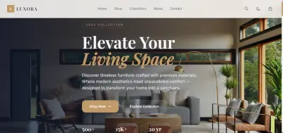 Furniture eCommerce Website