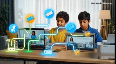 قصة مرئية للأطفال عن الإنترنت وشبكات الكمبيوتر