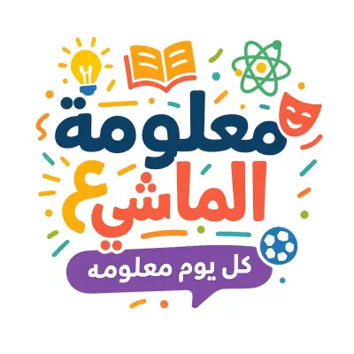 تصميم شعار مبتكر وجذاب لصفحة فيسبوك بعنوان معلومة ع الماشي – كل يوم معلومة