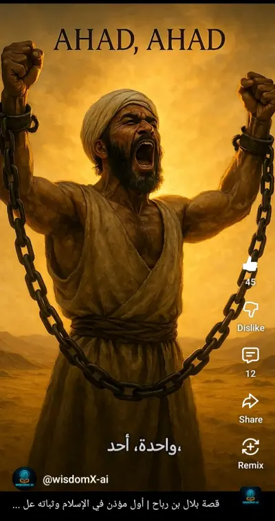 فيديو توعوي بالذكاء الاصطناعي – محتوى ديني وتاريخي