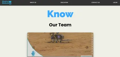 Assiut robotics website