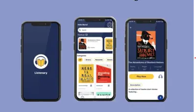 listenary (تطبيق لتحويل النصوص إلى كلام وتمكين ذوي صعوبات القراءة)