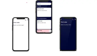 تطبيق ملاحظات باستخدام  flutter و  firebase
