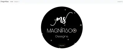 Design a landing page for a fashion store