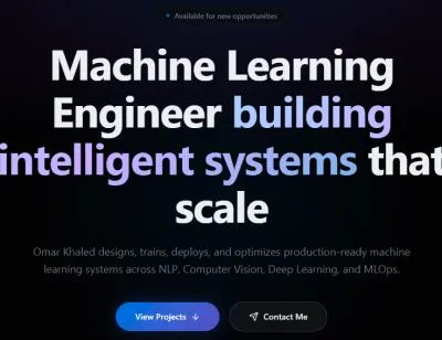 تصميم وتطوير بورتفوليو احترافي