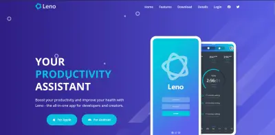 Leno App Website