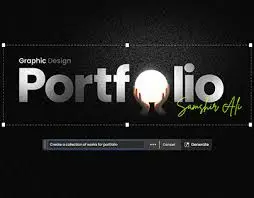 تفصيل portfolio شخصي