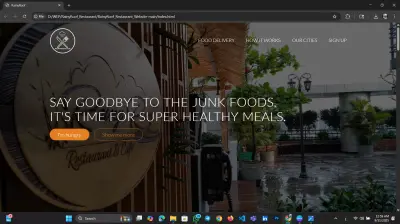 RainyRoof Restaurant Website