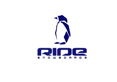 RIDE SNOWBOARD تصميم شعار للوحات التزلج على الجليد