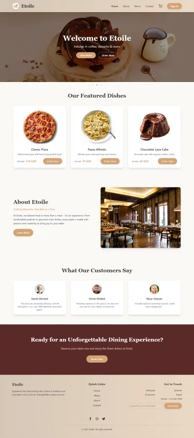 Etoile Restaurant