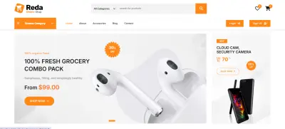 منصة تجارة إلكترونية متكاملة (E-Commerce Web App)