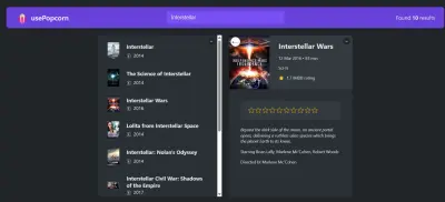 منصة لمتابعة الأفلام (Popcorn App)