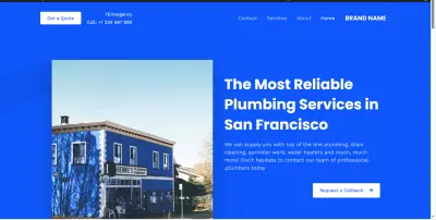 تصميم موقع لبراند محلي