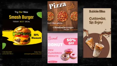 تصميم بوستات سوشيال ميديا احترافية لإعلاناتك التجارية