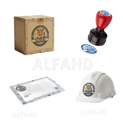 هوية بصرية شركة Alfahd للمقاولات العامة