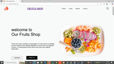 تطبيق ويب باستخدام php native