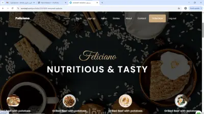 تطبيق ويب باستخدام php native