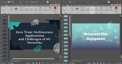 تصميم وتنظيم عروض تقديمية احترافية باستخدام PowerPoint