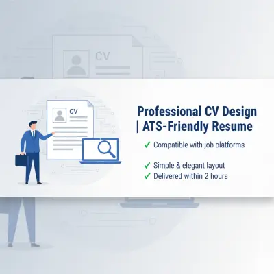 تصميم سيرة ذاتية احترافية بنظام ATS