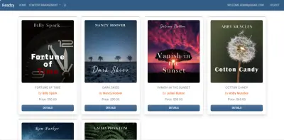 📚 Readzy – ASP.NET Core (.NET 9) E-Commerce Bookstore
