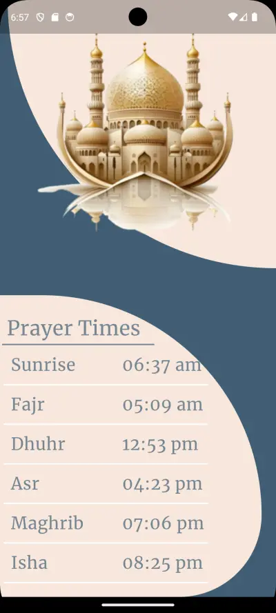 islamic Prayer Times App Development