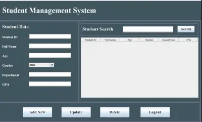 Student-Management-System