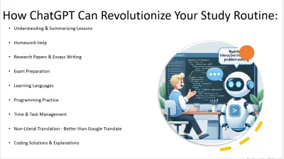 عرض PowerPoint احترافي عن ChatGPT