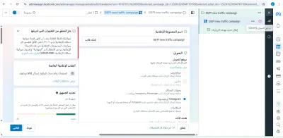 انشاء حملات و اعلانات مممولة و متابعتها و تصميم محتوى و عمل دراسات للجمهور المستهدف و المنافسين و المنتجات و المتابعين