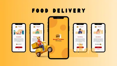 FOOD DELIVERY APP – Burger To Door