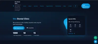 Dental Clinic Website