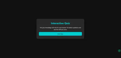 Interactive Quiz