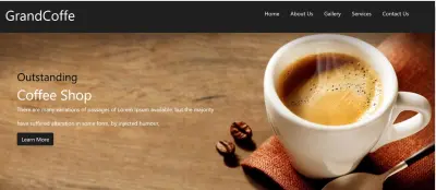 تصميم موقع احترافي بـ HTML / CSS /JavaScript/ Bootstrap (Responsive)