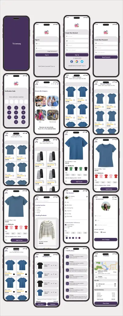 clothing mobile app
