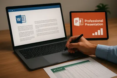 عمل باور بوينت احترافى