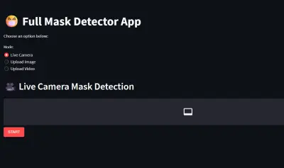 Real Time Face Mask Detection