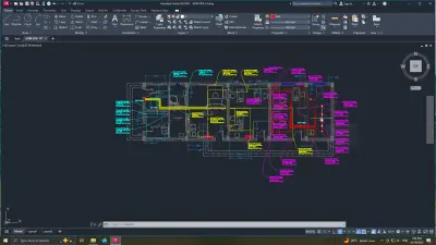 رسومات تنفيذية للاعمال الكهربائية