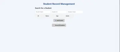 إنشاء صفحة ويب لسجلات الطلاب بواجهة احترافية وسهلة