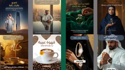 تصميم اعلانات  سوشيال ميديا احترافية