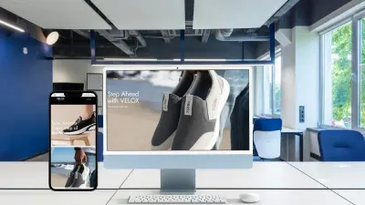 تصميم متجر إلكتروني احترافي لعلامة الأحذية Velox باستخدام WordPress وElementor تفاصيل العمل