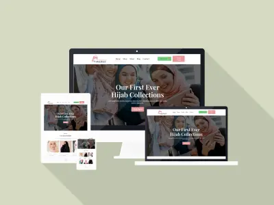 موقع متجر حجاب إلكتروني متجاوب – Veloya Hijab Store