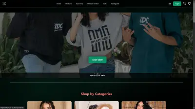 متجر الكتروني للملابس