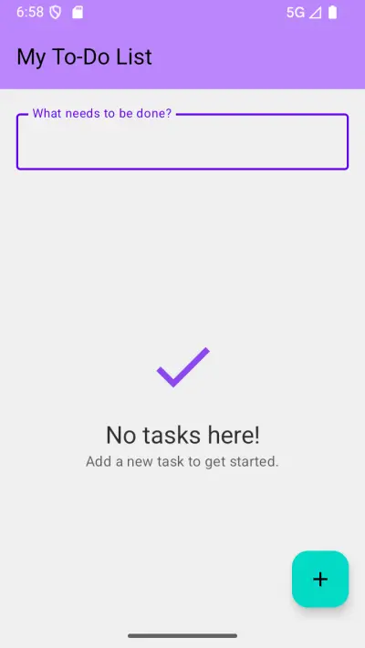 Simple To Do List APP