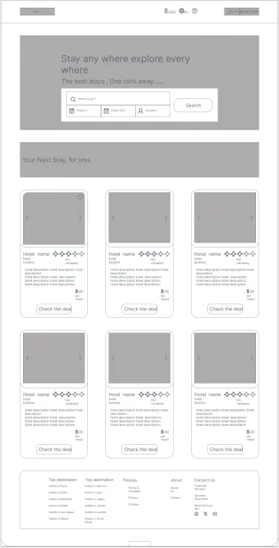 تصميم صفحه هبوط